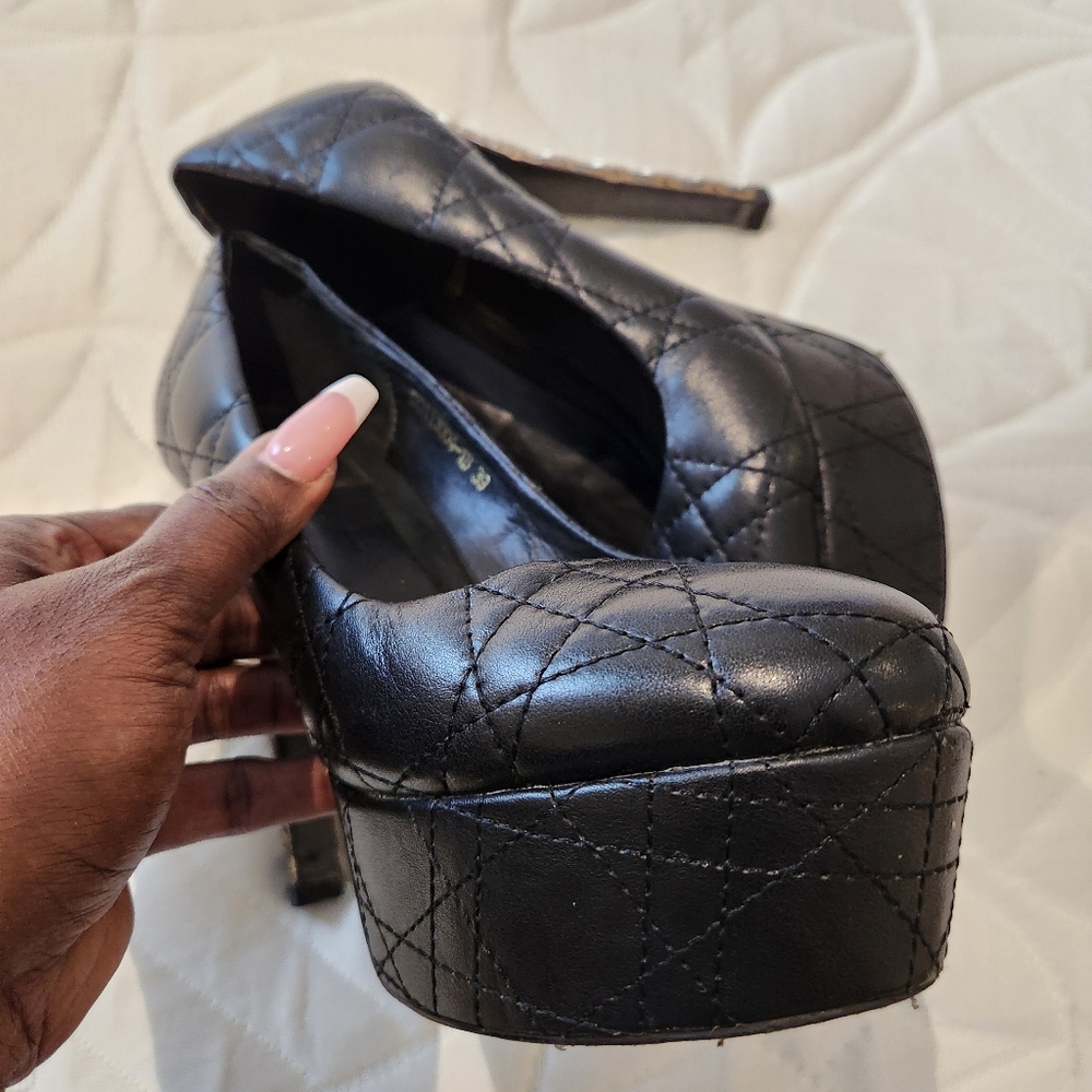 DIOR PLATFORM Pumps - Picture 3 of 9
